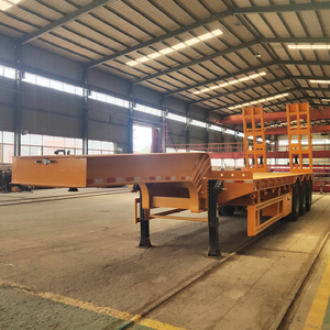Fengniao Lowbed Semi <b>Trailer</b> 6 Axles 1001-2000kg Payload 12.5x2.5x1.5m Dimensions Shandong Transportation Use - Product Image 6