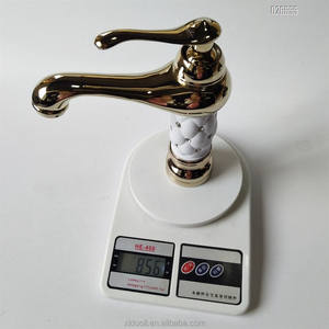 Robinet de lavabo européen tout en laiton Salle de bain froide et chaude Robinets de lavabo <span class=keywords><strong>hors</strong></span> <span class=keywords><strong>sol</strong></span> en laiton de style européen - Product Image 1