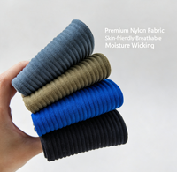 Chaussettes décontractées pour hommes, tendance européenne et américaine, en nylon respirant, tricotées, fines, avec logo, motif amusant et créatif, printemps