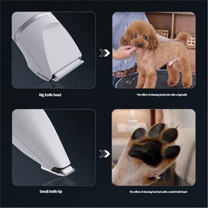 Kit de Aseo para Mascotas Recargable por USB, Máquina Cortadora de Pelo, Depiladora Eléctrica para Perros y Gatos - Product Image 5