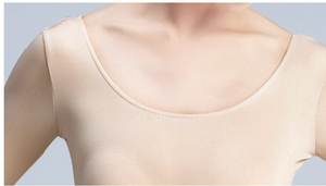 Body da Danza Classica Color Carne all'Ingrosso, Abbigliamento per <span class=keywords><strong>Ginnastica</strong></span> e Danza, Tuta da Allenamento per Ballerine - Product Image 6