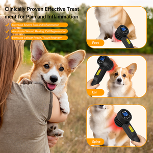 Tecido Profundo Classe 4 Fotobiomodulação <span class=keywords><strong>Laser</strong></span> Terapia Dispositivo 808nm 650nm Comprimento de onda para Animais Dor e Anti-inflamação - Product Image 3