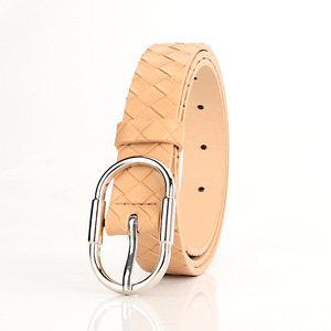 <span class=keywords><strong>Ceinture</strong></span> décorative tendance pour <span class=keywords><strong>femme</strong></span>, motif géométrique rectangulaire, boucle en alliage, multicolore, populaire - Product Image 6