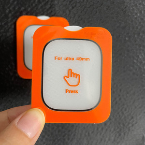 Easy Install 2.5D Silk Print HD Tempered Glass Film <strong>Screen</strong> <strong>Protector</strong> for Apple <strong>Watch</strong> Series Ultra 49mm With Alignment Tool - Product Image 1