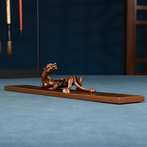 Adornos de Bronce con Forma de Dragón, Decoración de Escritorio de Cobre, Juego de Regalo para el Hogar y la Oficina - Product Image 3