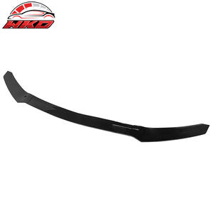 Pour Honda Civic 2017-2021 Hatchback & Si, lèvre de pare-chocs avant style HFP, noir brillant, kit carrosserie de haute qualité 3 pièces - Product Image 1