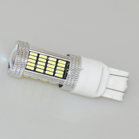 Systèmes d'éclairage automobile Ampoule LED pour voiture 12V Nouvelle version améliorée 92SMD T20 7443 92LED 4014 Clignotant de voiture, feu stop, feu de jour