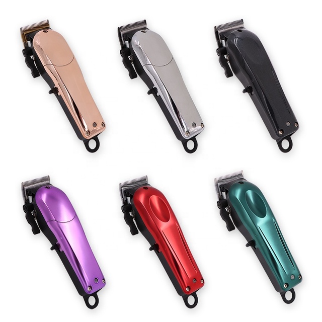 Professional Cordless Hair for Clipper Trimmer with DLC Taper Fade Blade Customizable for Household and Hotel Use