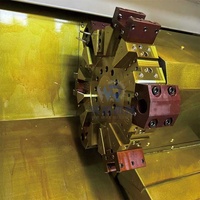 Torno CNC de Cama Inclinada de Alta Calidad TCK50 220V con Sistema de Control GSK Fanuc