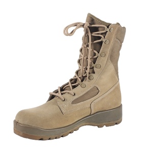 Bottes tactiques en daim imperméables et antidérapantes TSB21-1 DMS Coffee Dark Brown Coyote, légères, pour le désert et la jungle - Product Image 4