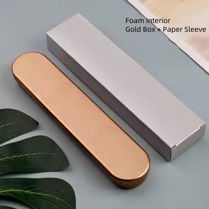 Caja de herramientas de hojalata personalizada con logo impreso al por mayor, con inserto de esponja, agujas para acné, caja de regalo de hojalata con tapa abatible para puntos negros, caja de metal para bolígrafos - Product Image 5