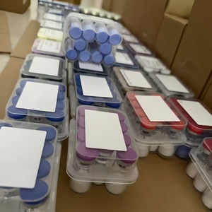Poudre lyophilisée de peptides de qualité supérieure, fournie par l'usine OEM, GHK-Cu, AHK-Cu, NAD+, Tripeptide-1, matière première pour les soins de la peau - Product Image 4