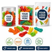 Bonbons gélifiés en forme de homard, saveur fruits mélangés, imitation écrevisse, bonbons élastiques et moelleux pour les fêtes d'enfants