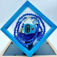 Comptoir numérique en résine fait à la main 99 Tesbih avec perles de prière chapelet islamique Tasbih pour mariage compteur de cadeaux de l'Aïd