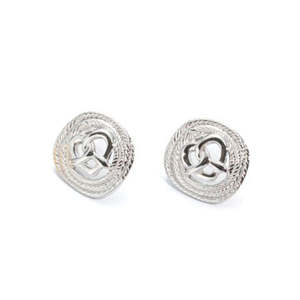 Boucles d'oreilles clous en acier inoxydable 316L plaqué or PVD, durables et résistantes, bijoux de mode - Product Image 1