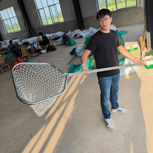 Épuisette pliable <span class=keywords><strong>en</strong></span> acier inoxydable ultra-résistant <span class=keywords><strong>pour</strong></span> la pêche au Tilapia, au Poisson-chat et aux poissons de <span class=keywords><strong>mer</strong></span> – Tailles 1mm, 0.5cm, 1cm, 2cm, 3cm - Product Image 4