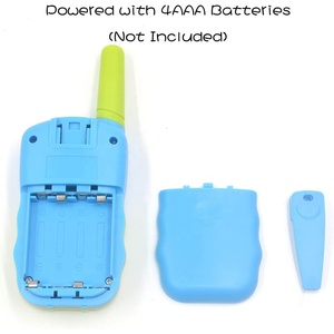 La più recente vendita calda walkie talkie giocattolo per bambini 22 canali giocattolo radio a 2 vie con torcia LCD retroilluminata gamma 6 km per campeggio esterno - Product Image 6