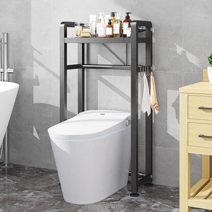 Factory Direct Stainless Steel Rack Toilet Cabinet Shelving Kitchen <strong>Washing</strong> <strong>Machine</strong> Rack Bathroom Space-saving <strong>Shelf</strong> - Product Image 3