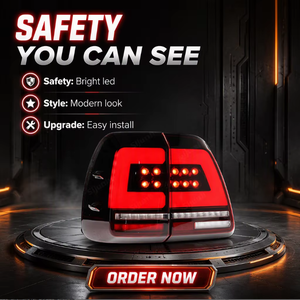 Luz Trasera LED SLJUNH para Toyota <span class=keywords><strong>Land</strong></span> <span class=keywords><strong>Cruiser</strong></span> LC100 02-07, Accesorios de Luz Trasera Mejorados, Conexión Plug and Play 5.0 (1 Reseña) 2 Vendidos - Product Image 1