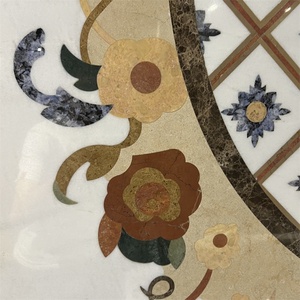 Luxury Hotel Lobby Marble Waterjet Medallion Floor Design Beautiful Marble Waterjet <strong>Pattern</strong> <strong>Tiles</strong> <strong>for</strong> Wall And Floor Granit Slab - Product Image 3