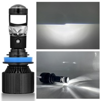 Ampoule de phare LED mini haute puissance A80 HB3 9005 avec projecteur, éclairage de voiture 80W, phare LED pour voitures, lampes auto H7 H4 H11 9006