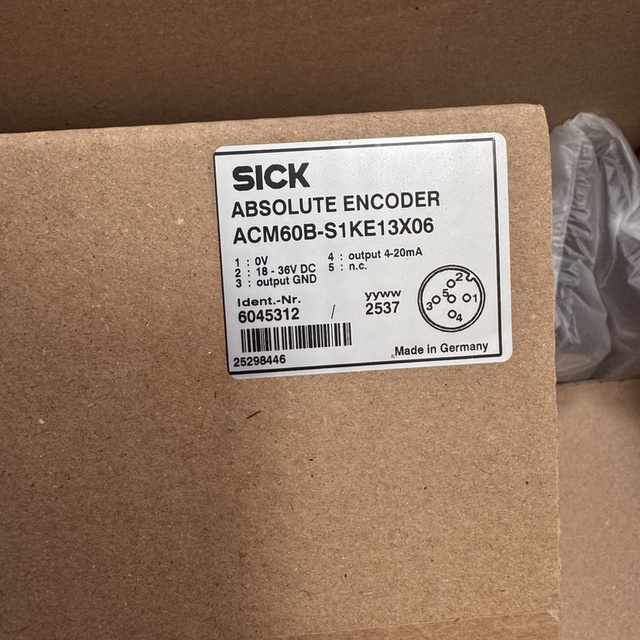 Acm60b-s1ke13x06 Acm60bs1ke13x06 Rotary Encoder Absolute Multi Turn for Plc