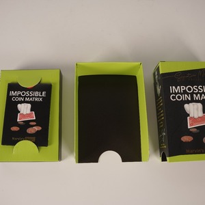 Kit <span class=keywords><strong>de</strong></span> <span class=keywords><strong>Magie</strong></span> Marvin's : Accessoires d'illusion <span class=keywords><strong>de</strong></span> pièces <span class=keywords><strong>de</strong></span> monnaie classiques OEM pour Magiciens - Vente en Gros Usine <span class=keywords><strong>de</strong></span> Tours <span class=keywords><strong>de</strong></span> <span class=keywords><strong>Magie</strong></span> Personnalisés avec Matrice <span class=keywords><strong>de</strong></span> Pièces Impossible - Product Image 6