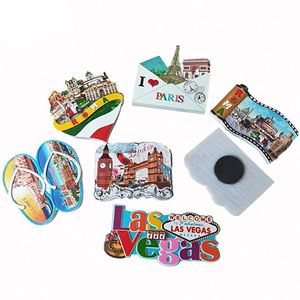 OEM Factory Custom Monaco Souvenir Landscape Resin Fridge <b>Magnet</b> - Product Image 3