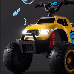 Max Ride On - Vehículo Todoterreno Eléctrico de 4 Ruedas para Niños de 2 a 4 Años, Coche de Juguete de Plástico Recargable con Ruedas Grandes - Product Image 3