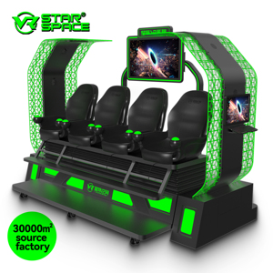 Kinh Doanh nóng quy mô lớn VR 4 chỗ thiết bị điện ảnh tương tác nhập vai Mr Trò chơi giao diện điều khiển thực tế ảo kinh nghiệm - Product Image 4