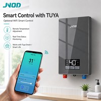 Chauffe-eau électrique instantané mural intelligent Wi-Fi JNOD 220-240V 3.5-9kW CE CB pour salle de bain