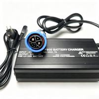 Chargeur rapide de batterie au lithium 84V 8A 20S (72V) de remplacement pour vélo électrique, scooter, e-bike, e-scooter avec M23
