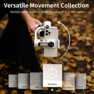 Estabilizador de Mano de 3 Ejes <span class=keywords><strong>SMOOTH</strong></span> <span class=keywords><strong>5S</strong></span> <span class=keywords><strong>Combo</strong></span>, Palo Selfie, Gimbal Portátil para Teléfono Inteligente, Compatible con iPhone/Huawei - Product Image 2