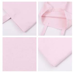 Sac à provisions de voyage en coton réutilisable avec logo imprimé personnalisé de haute qualité écologique sac fourre-tout - Product Image 2