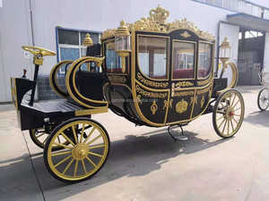 عربة حصان بوني ملكية كهربائية للنقل الخاص بواسطة عربة تجرها الخيول - Product Image 4