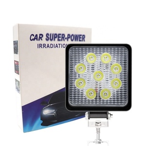 ไฟสปอร์ตไลท์รถยนต์ XOVY ขายดีจากโรงงาน 27w ไฟ LED สี่เหลี่ยม ไฟหยุด ไฟทำงาน - Product Image 2