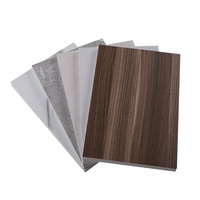 Panneau de mousse de PVC laminé compact HPL Innovation Découpe personnalisée Matériaux de construction pour murs et meubles Feuilles de plastique