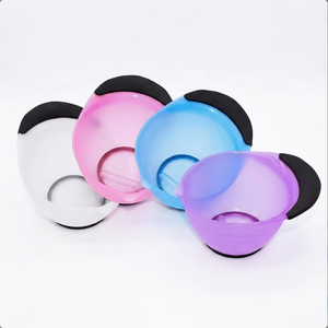 Frosted Hair Dye Mixing Bowl Large Non-slip Salon Color Tint Bowl with Ergonomic Handle for <strong>Colorists</strong> - Product Image 1