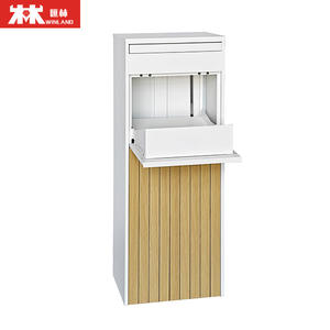 विलैंड पार्सल ड्रॉप बॉक्स मेलबॉक्स आउटडोर वाटरप्रूफ पार्सल डिलीवरी बॉक्स बड़े धातु पार्सल बॉक्स - Product Image 3