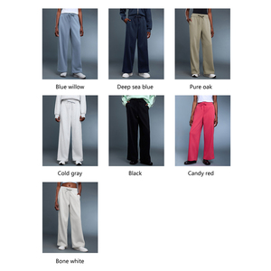 D25133 <span class=keywords><strong>Pantaloni</strong></span> Invernali Lulu per <span class=keywords><strong>Donna</strong></span> con Velluto Ispessito, Gamba Larga Dritta, Comodi e Caldi, <span class=keywords><strong>Pantaloni</strong></span> Sportivi Casual Slim - Product Image 5