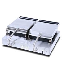 Machine à gaufres à double plaque robuste 220V 3.2KW Haute puissance 18KG Stable pour restaurant et boulangerie commerciale
