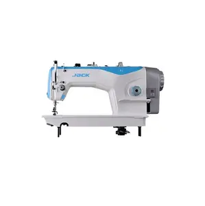 Máquina de coser automática Jack F4, unidad directa de aguja única, alta velocidad