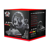 Volant de jeu de course AP7 270 grand format avec sensibilité réglable, compatible Switch// Series/ One/PC/Android