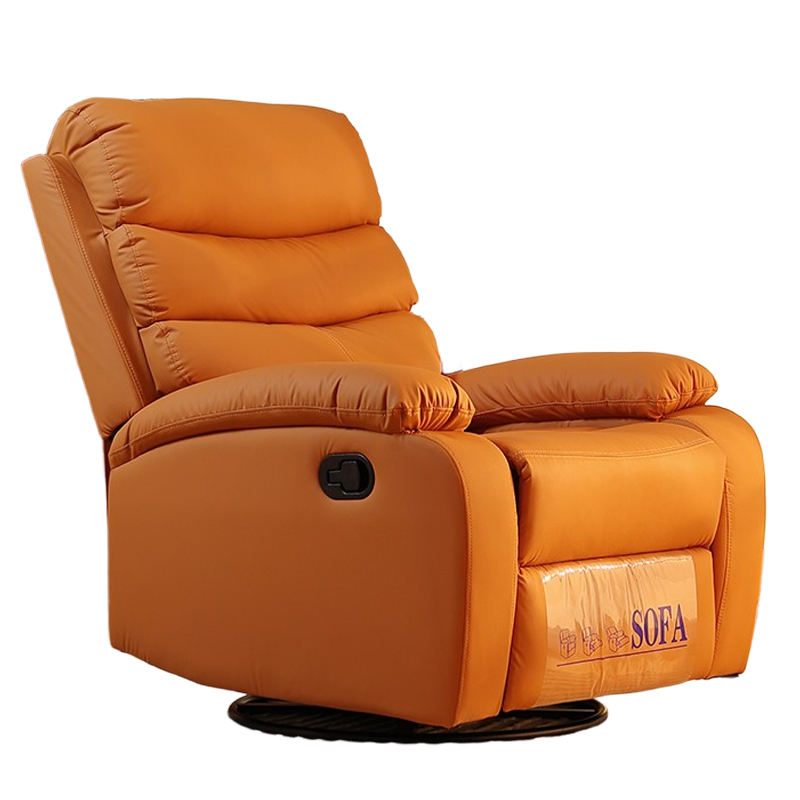 Naranja-No eléctrico-Tela de piel gato-pata