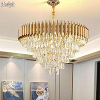 Lustre en cristal Empire français de luxe décoratif, luminaire moderne pour salon, chambre à coucher, décoration intérieure de la maison