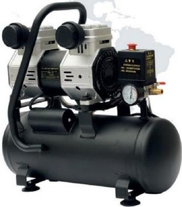 เครื่องอัดอากาศแบบพกพา APCOM ไร้น้ำมัน ขนาด 8L-120L สำหรับธุรกิจขนาดเล็กและยูนิตทันตกรรมมืออาชีพ - Product Image 4
