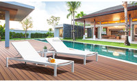 Salan — ensemble chaise d'extérieur en métal de luxe, chaises de piscine réglables pour restaurant, JN4090