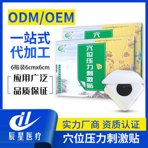 Parche de acupresión Hanchen de 6x6cm de un solo uso para aliviar el dolor de rodilla y hombro - Product Image 3