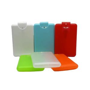 Taşınabilir 10ml/20ml/30ml cep sprey kart şişe ince sis boş plastik parfüm konteyneri ile pompa contası PP ve PE yapılmış - Product Image 4