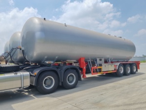 Meilleure vente Semi-remorque de transport de réservoir GPL à 3 essieux Semi-remorque de transport de propane de réservoirs GPL 50000L - Product Image 6